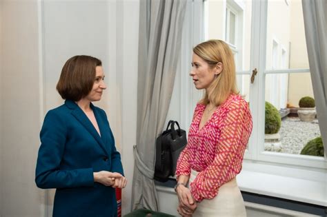 Președinta Maia Sandu s a întâlnit la München cu Prim ministra Estoniei