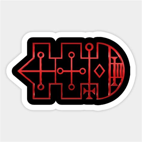 Earl Raum Sigil Modern Ars Goetia Demonic Seal of Raum in Red - Goetia ...