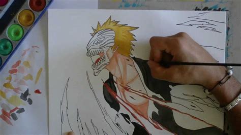 How To Draw Ichigo Hollow Bleach Youtube