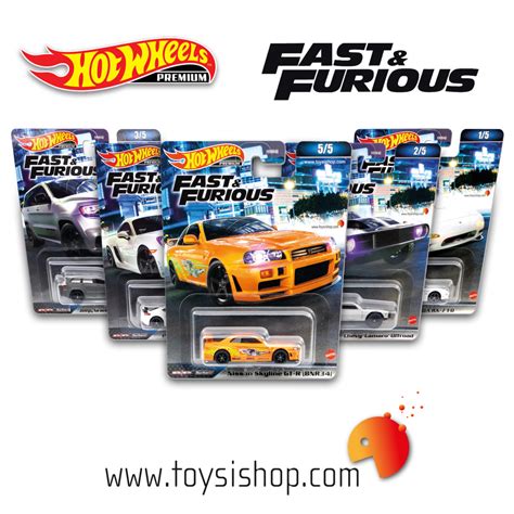 Hot Wheels Premium Fast Furious Set