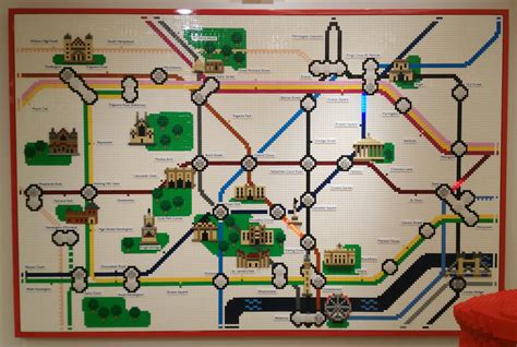Lego Tube Map! | Mapping London