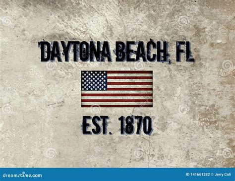 Daytona Beach Florida Stock Illustration Illustration Of Main 141661282