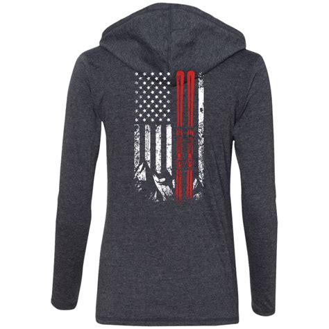 Usa Ski Flag Hoodies Powderaddicts