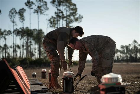 Us Air Force Conducts First Contingency Airfield Lighting Training In