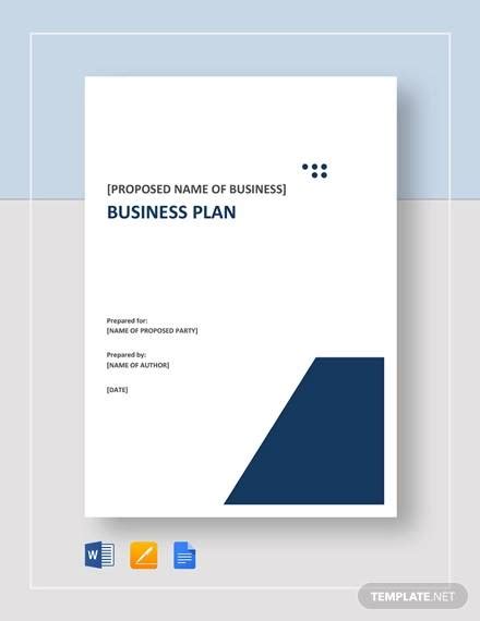 FREE 31+ Simple Business Plan Templates in PDF | MS Word | PSD | Google ...