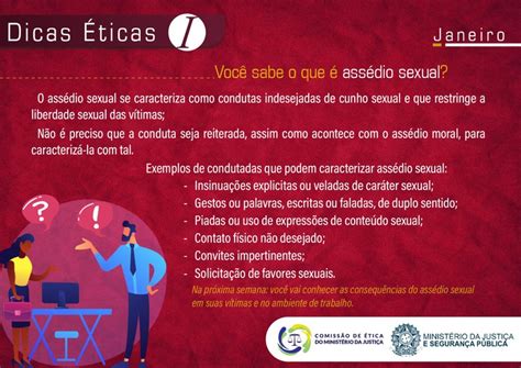 Card Voc Sabe O Que Ass Dio Sexual Minist Rio Da Justi A E Seguran A P Blica