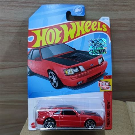 HOTWHEELS HOT WHEELS 風火輪 84 年野馬 SVO 風火輪工廠密封 2024 年野馬 SVO 蝦皮購物