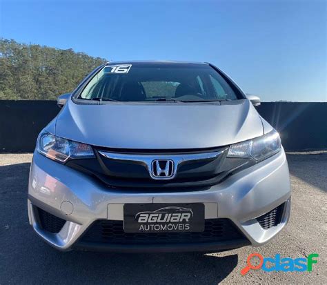 Honda Fit Lx 1 5 Flexone 16v 5p Aut Prata 2016 1 5 Gasolina E Alcool