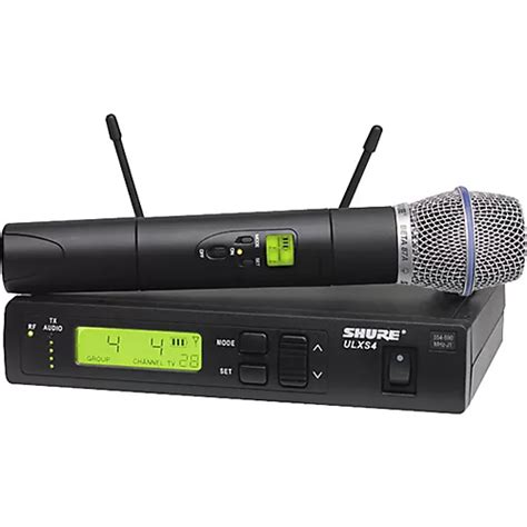 Shure ULXS Series Beta 87A J1 Wireless Microphone System Musician S