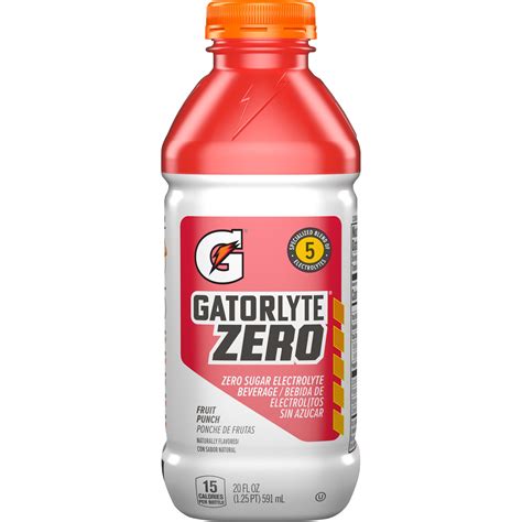 Gatorade Gatorlyte Fruit Punch Electrolyte Sports Drink, 20 fl oz
