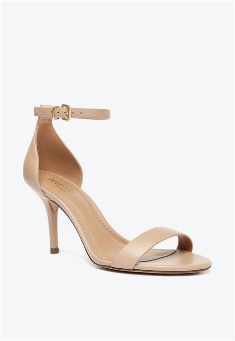 Sandália Nude Salto Fino Isabelli ZZ MALL