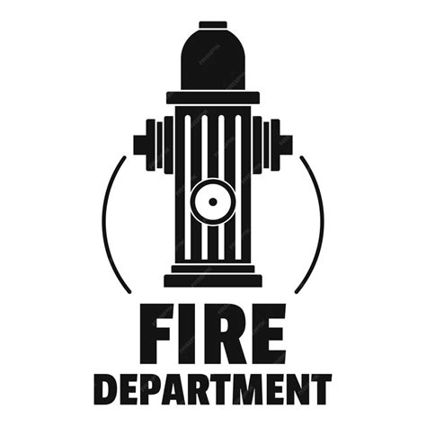 Premium Vector Fire Department Logo Simple Illustration Of Fire
