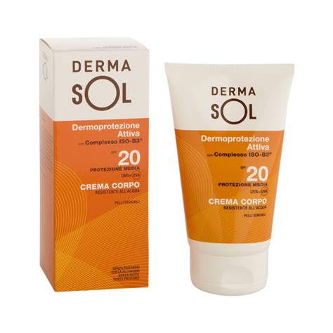 Scopri Corpo Di Dermasol Crema Solare Fluida Corpo Spf 20 Su MyBeauty