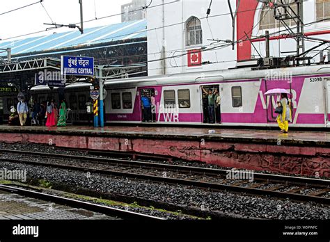 Mumbai Central Railway Station building Mumbai Maharashtra India Asia ...