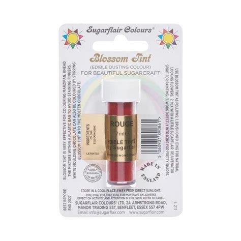 Blossom Tint Rouge Donnas Cake Decorating Supplies