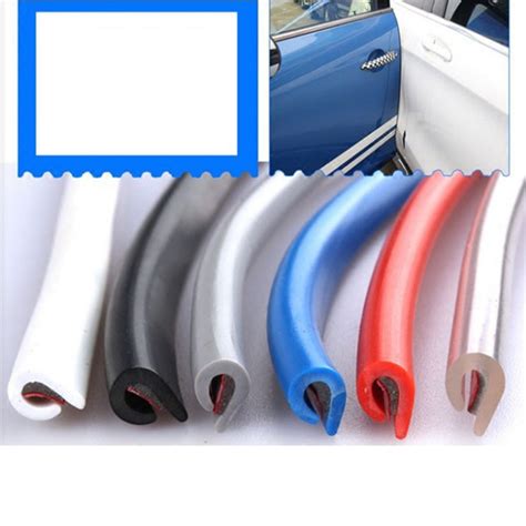 Ana 16ft U Shape Rubber Seal Car Door Edge Guard Molding Trim