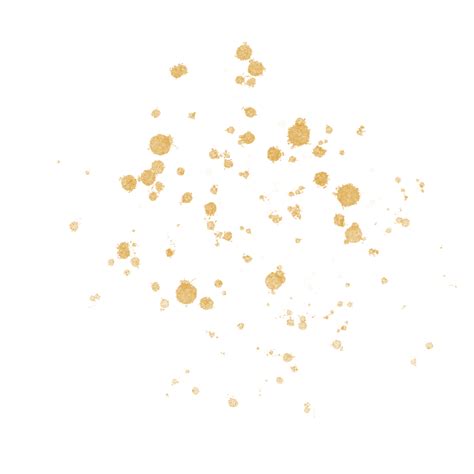 Gold Splatter Paint Splash 11769954 Png
