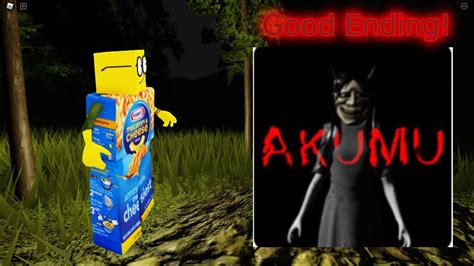 Roblox Akumu Chapter 1 Good Ending Full Walkthrough YouTube