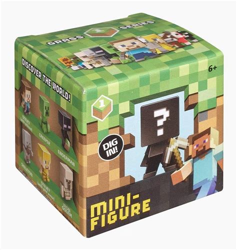 Mattel Minecraft Caja Con Figura Coleccionable Sorpresa Los Estilos