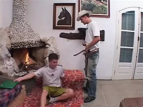 Horny Latin Studs Andrew Lopes And Leonardo Carioca Drill Each Other Near The Fireplace Gay