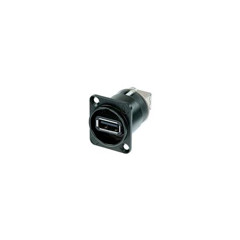 Usb Chasis Negro Neutrik Nausb W B Usb A A Usb B