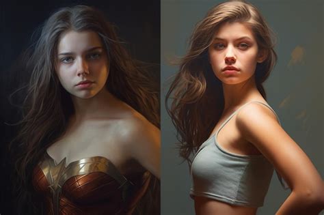 Premium AI Image | Girl power