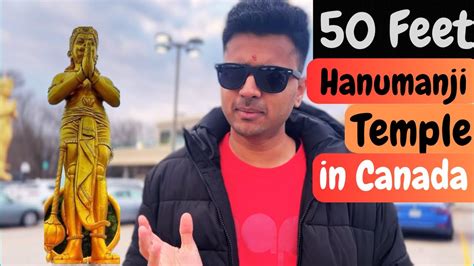 Do You Know This 50 FEET Lord Hanuman Temple Is In Canada Vishnu