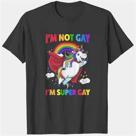 Lgbtq Unicorn Super Gay Pride Lgbt Ally Rainbow Flag Retro T Shirts Sold By Zimmermanrliame