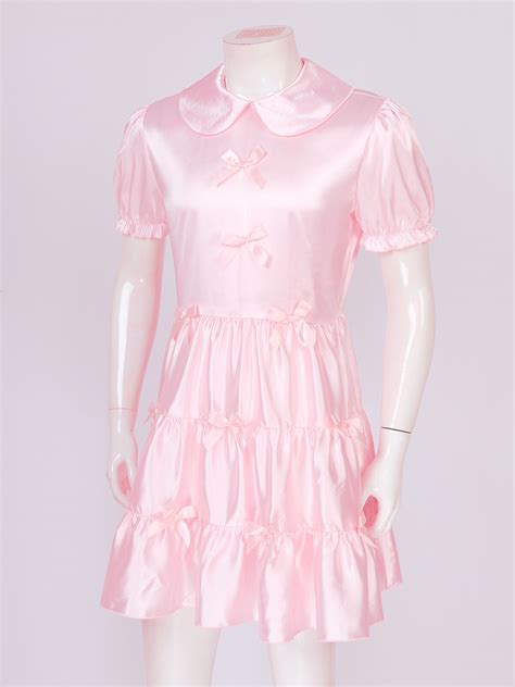 Sissy Sexy Men Lingerie Lace Satin Crossdress Lingerie Dress Nightwear Underwear EBay