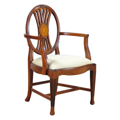 Round Back Inlaid Arm Chair - Walmart.com - Walmart.com