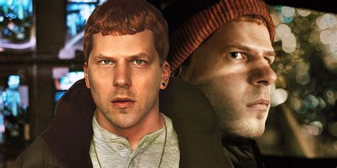 Jesse Eisenberg Compares Grim Cult Film 'Manodrome' and 'Now You See Me 3'