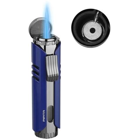 Coupe Vent briquets tempête Briquet Simple Jet Flamme Bleue gaz