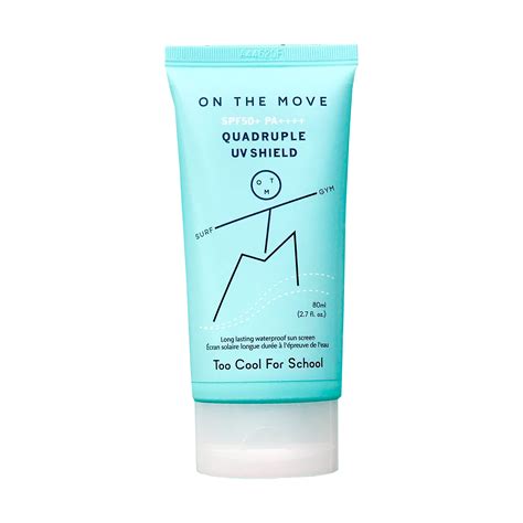 Too Cool For School On The Move Quadruple UV Shield SPF50+ PA++++