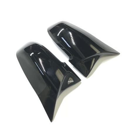 M Style Gloss Black Mirror Cover Caps Suitable For Bmw