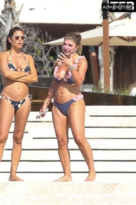 Teresa Giudice Sexy Seen Flaunting Her Hot Tits And Ass In A Bikini In Cabo Aznude