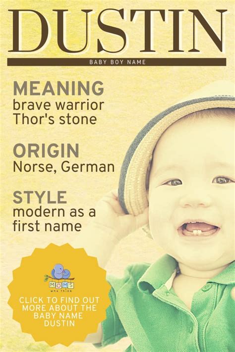 Dustin Name Meaning And Origin Middle Names For Dustin