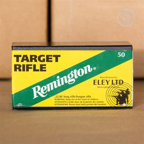 Eley Match Grade 22 Long Rifle Ammo 50 Round Boxes For Sale