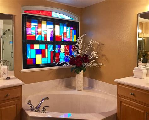 Modern Bathroom Window Glass Atelier Yuwaciaojp