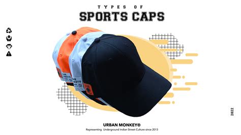 Types of Sports Cap - Urban Monkey – Urban Monkey®