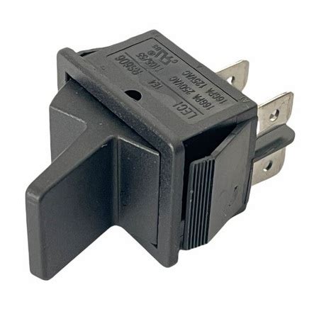 Двоен ключ, без задържане, ON-OFF, 16A, 250V, 33x25x47mm, 169256 - eMAG.bg
