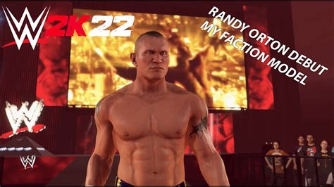 WWE 2K22 Hidden Randy Orton Debut My Faction Model Entrance YouTube