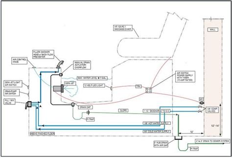Pedicure Chair Plumbing Diagram