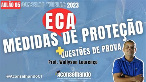 [aulão 05 Eca] Medidas De Proteção Prof Wallyson Lourenço [conselho