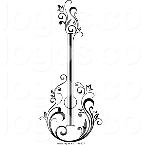 Electric Guitar Clipart Black And White | Free download on ClipArtMag