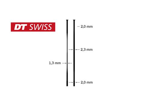 Dt Swiss Speiche Revolite Straightpull Schwarz Mm