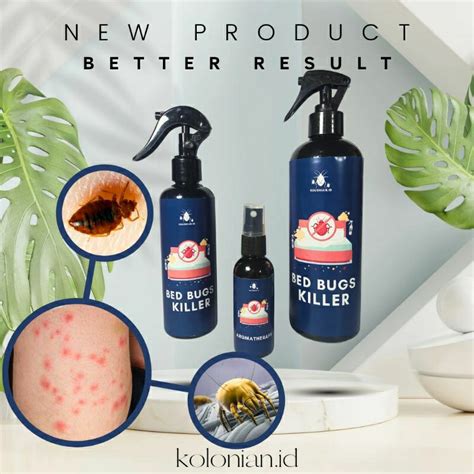 jual bed bugs killer obat anti kutu kasur tungau serangga kutu