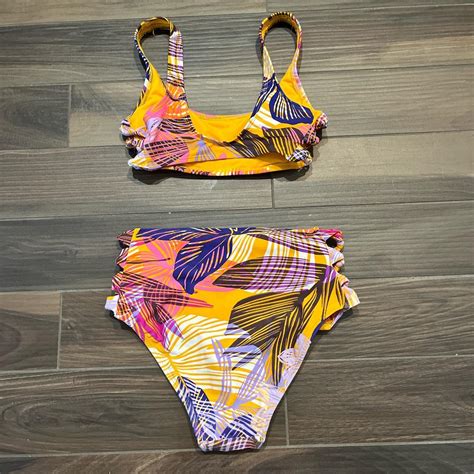 Hula Honey High Rise Bikini Set Best Fits Depop