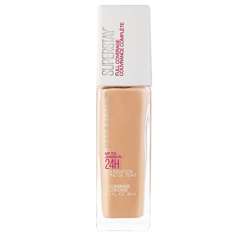 Base Liquida Superstay Full Cover Warm Nude Maybelline Delsol