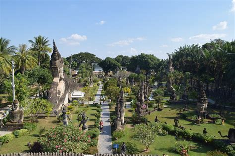 The Fascinating Statues at Buddha Park in Laos - Living The Q Life ...