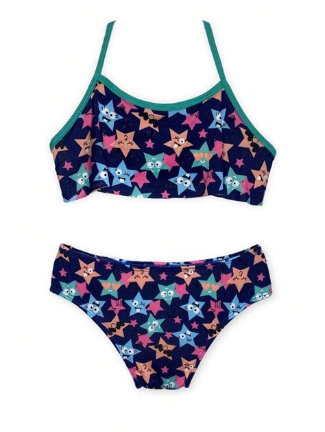 Teen Bikini Assorted Prints For Teenage Girls Summer Shein Usa